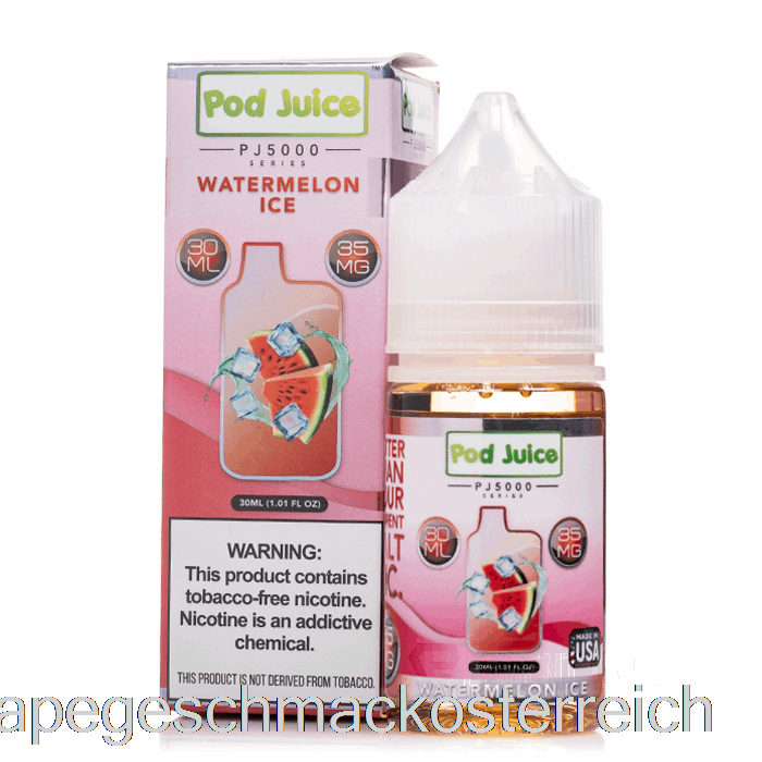 Wassermeloneneis – Schotensaft PJ5000 – 30 Ml, 35 Mg Vape-Geschmack